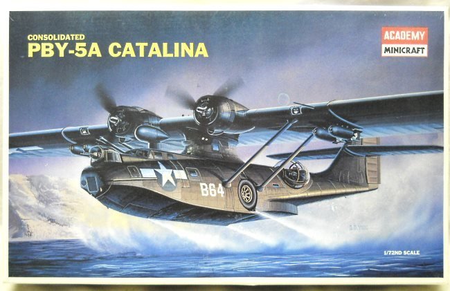 Academy 1/72 Consolidated PBY-5A Catalina - Black Cat, 2137 plastic model kit